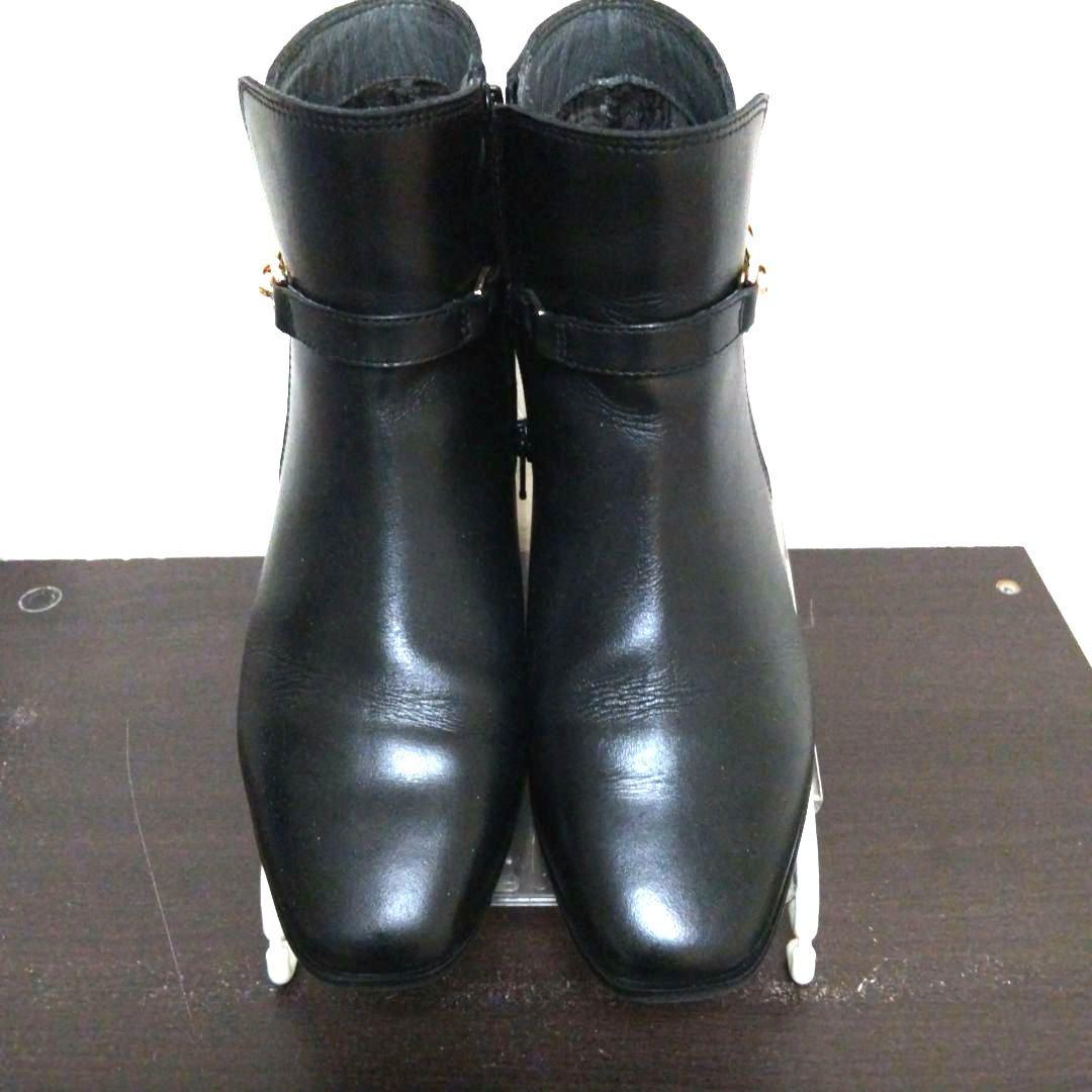 MODE KAORI 2wayチェーン付きショートブーツ ブラック 24.5cm