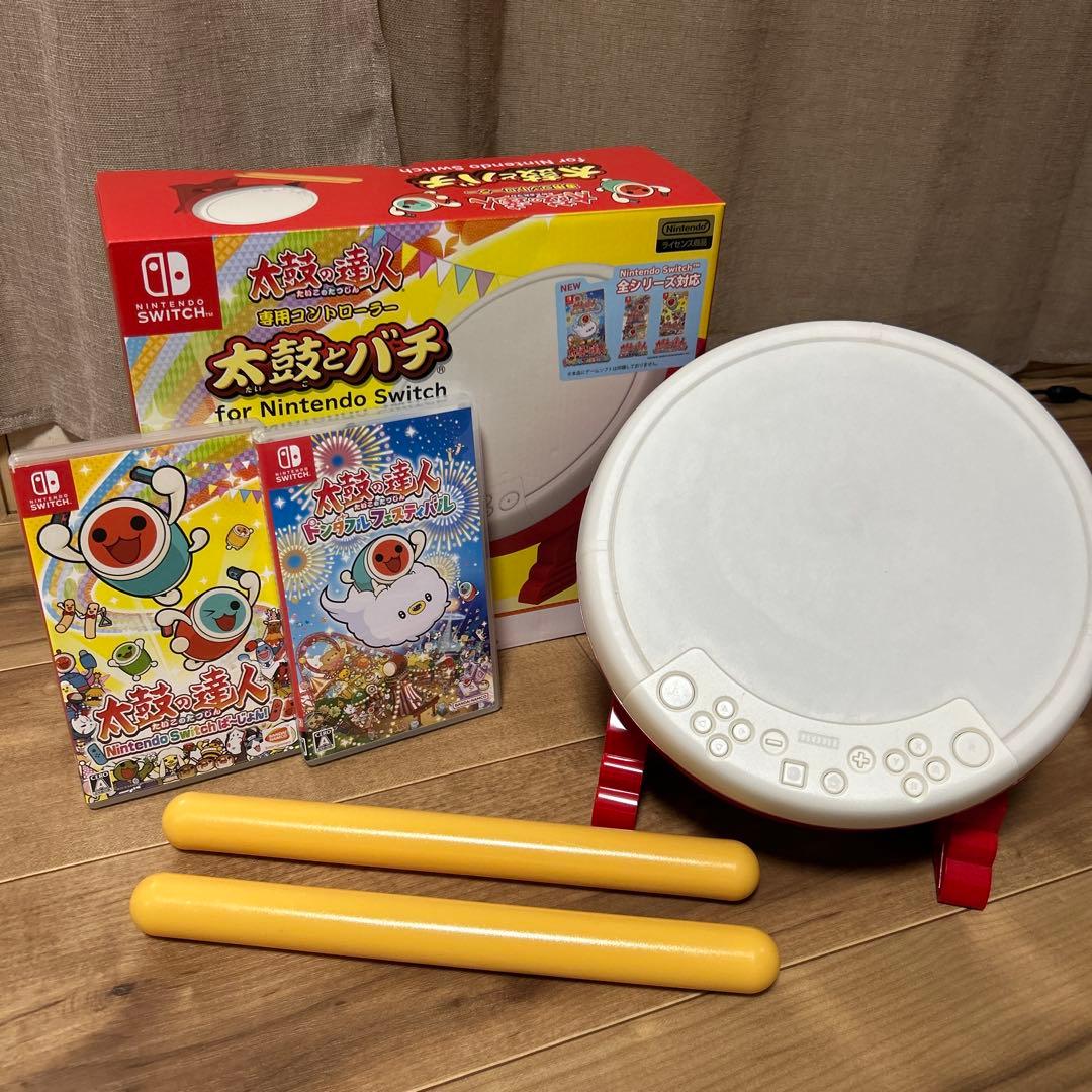 Switch太鼓の達人 太鼓とバチ セット - メルカリ