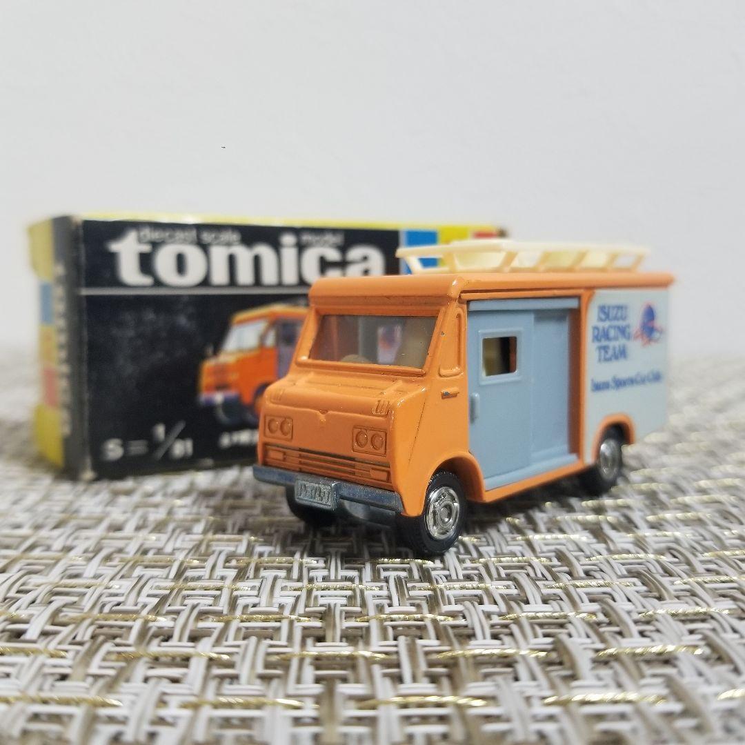 トミカ 黒箱 No.49 いすゞ エルフ ハイルーフ 日本製 - メルカリ