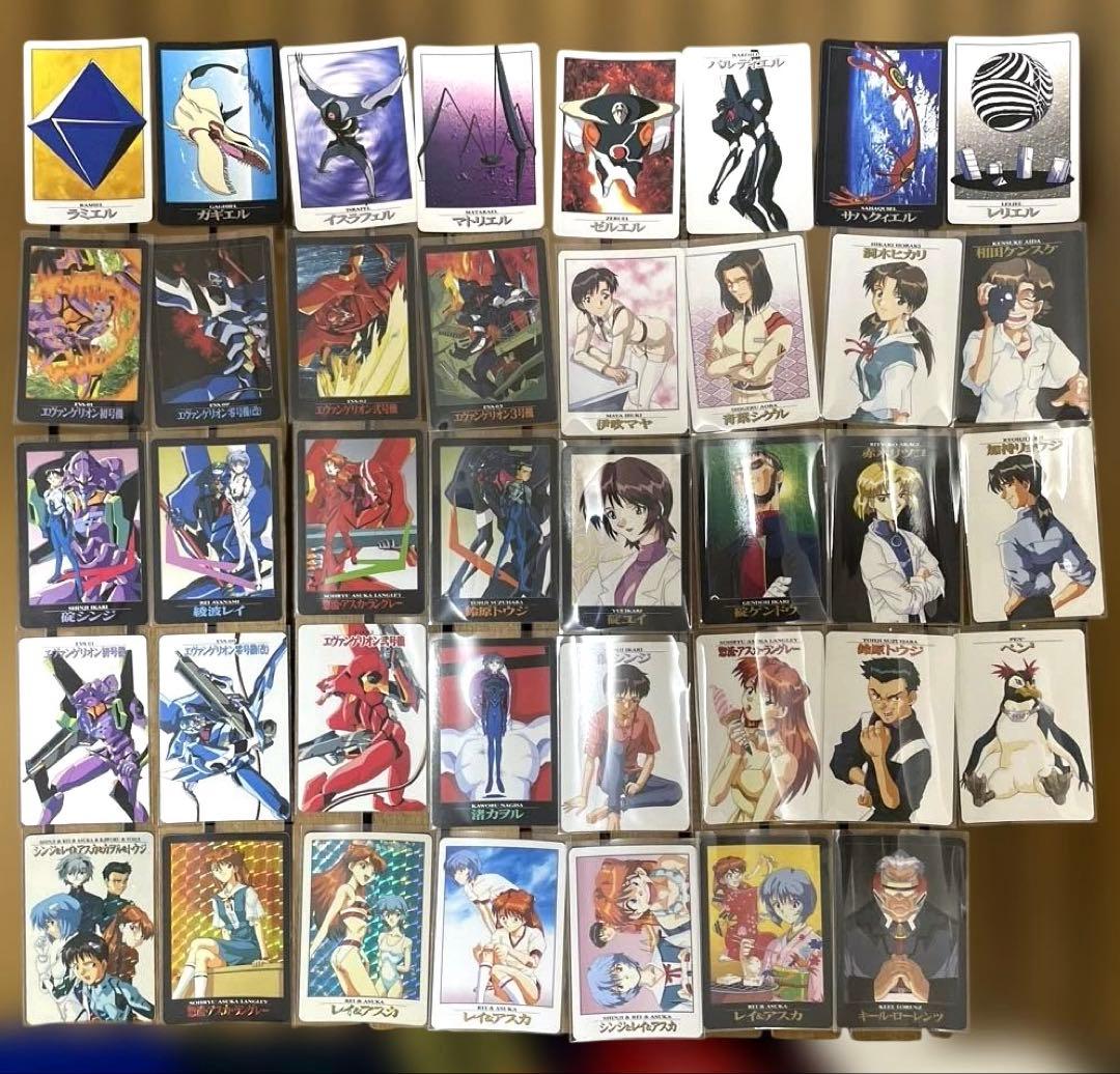 エヴァンゲリオン カードダス 1997年 キラカード3枚あり39枚バンダイ