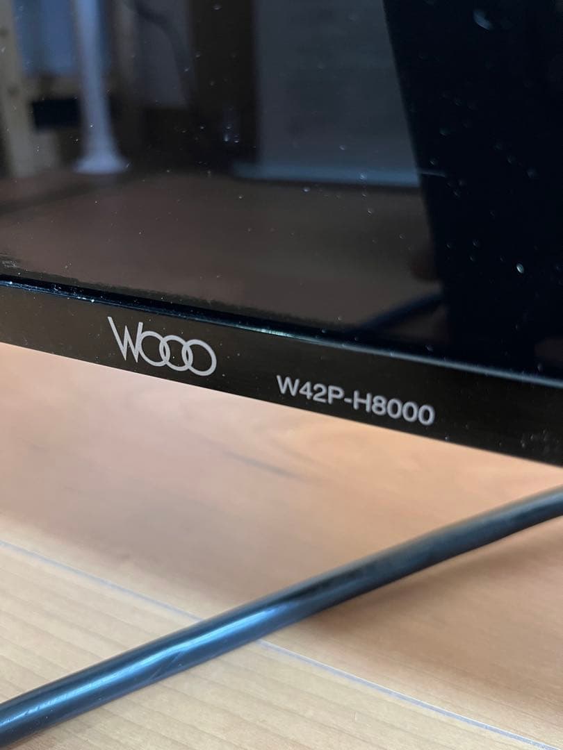 【送料込　禁煙】日立プラズマテレビW42P-H8000 スイーベルスタンド付