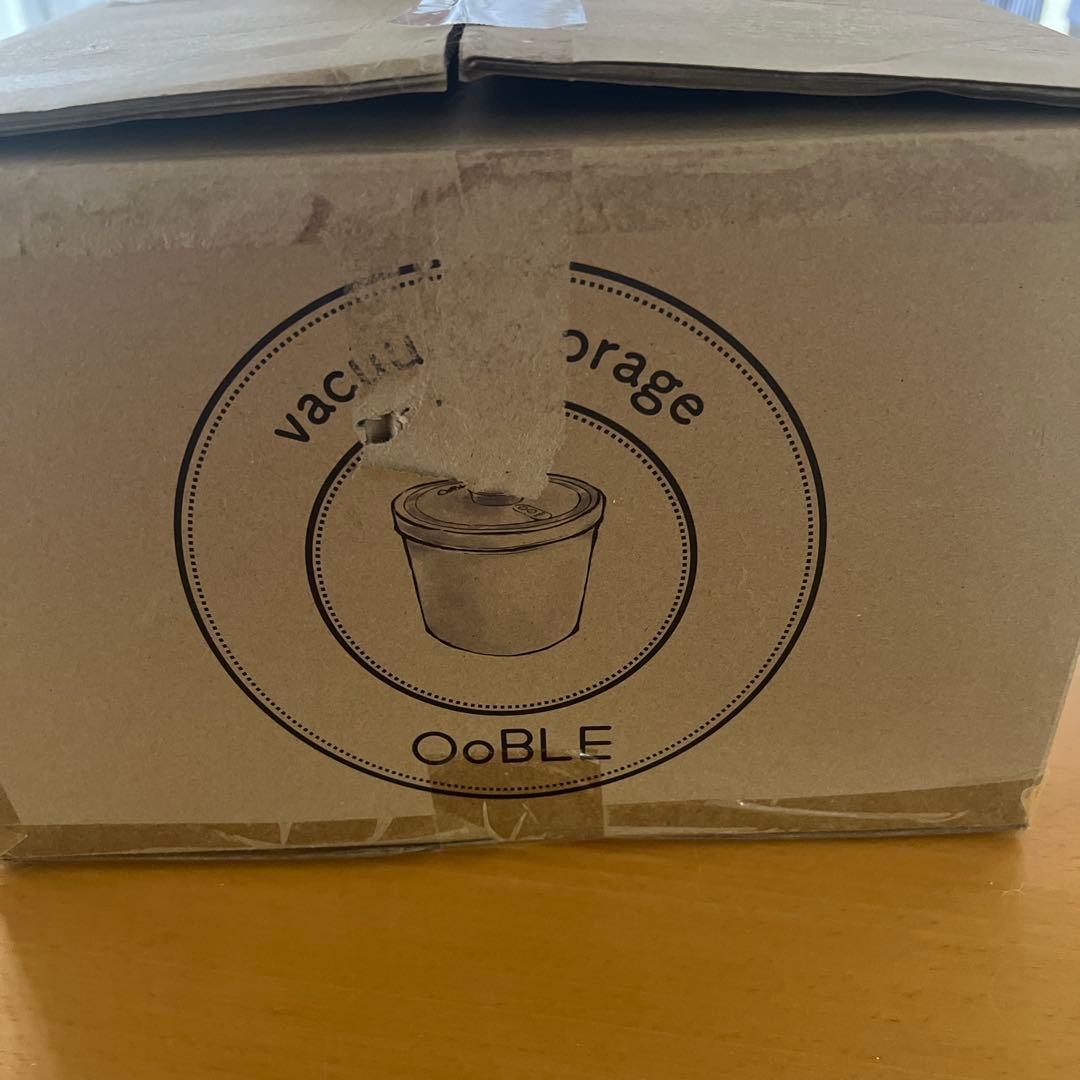 オーブル OoBLE ミニ 真空保存容器 6.5L ★即日発送★ 充電ケーブル付