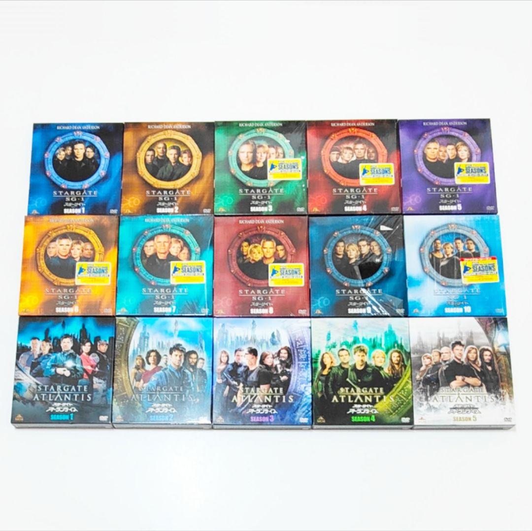スターゲイト STARGATE SG-1 アトランティス シーズン全巻 DVD - メルカリ