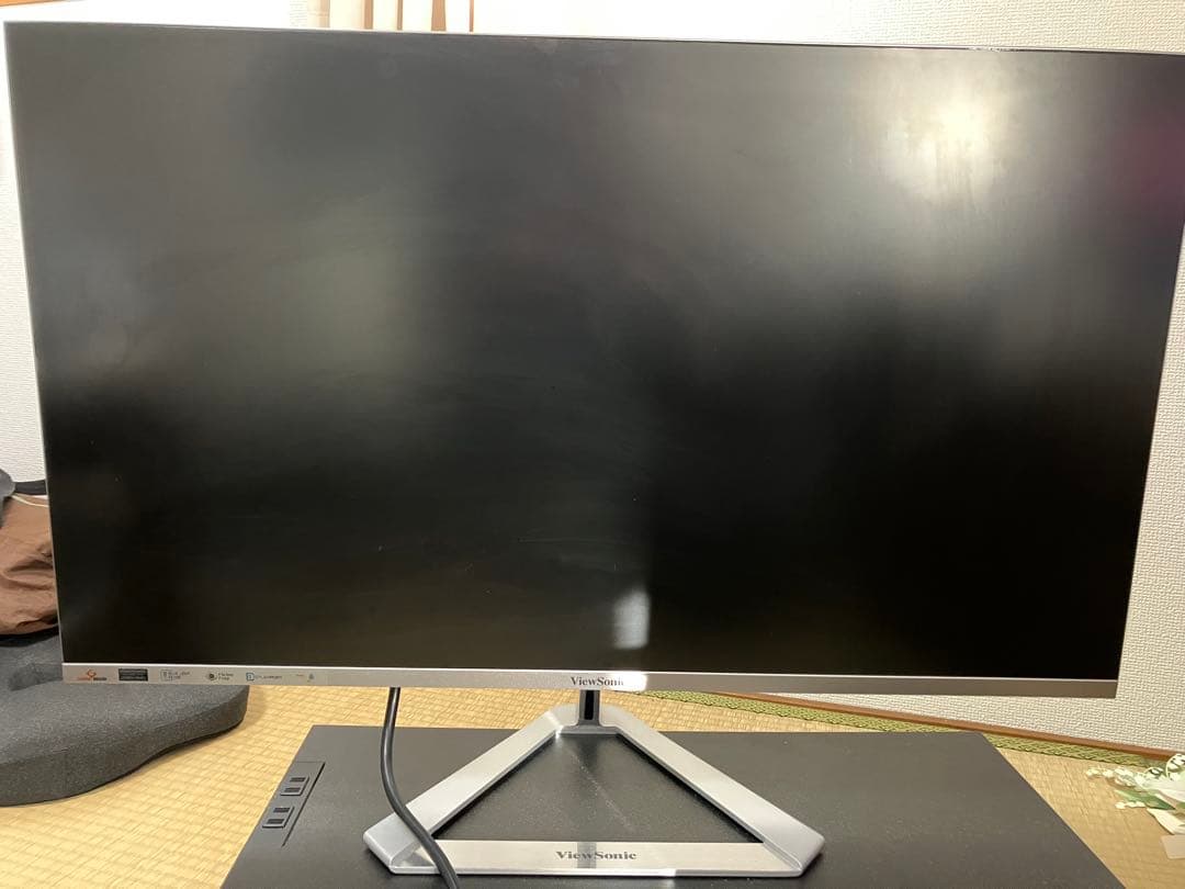 ViewSonic VX3276-2K-mhd 32インチモニター ViewSonic VX3276-2K-MHD-7 31.5型 WQHD IPSパネル搭載 超薄型デザイン