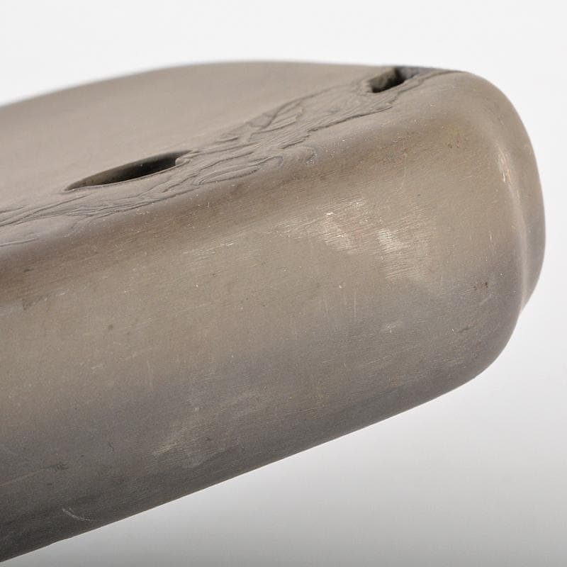 中国 書道具 果実刻 端渓硯 M R7297