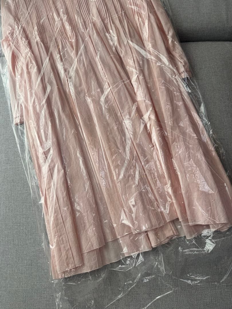 LAUBE BLANC Pin-tuck Lace Mini Dress - メルカリ