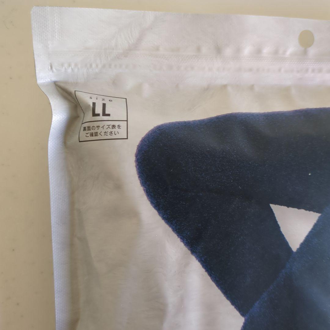 新品】BELMISE パジャマレギンス LL ロイヤルネイビー 着圧 ふわもこ