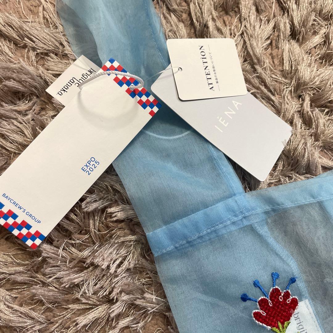 IENA◇brigitteTanaka◇ミャクミャク万博◇オーガンジーエコバッグ