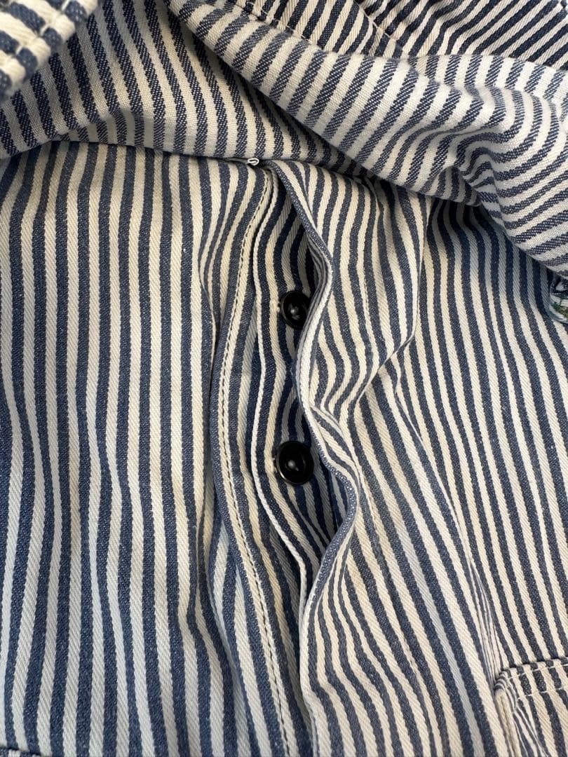 中*昌様 50s BIGSMITH エプロン付き オーバーオール ヒッコリー ダ