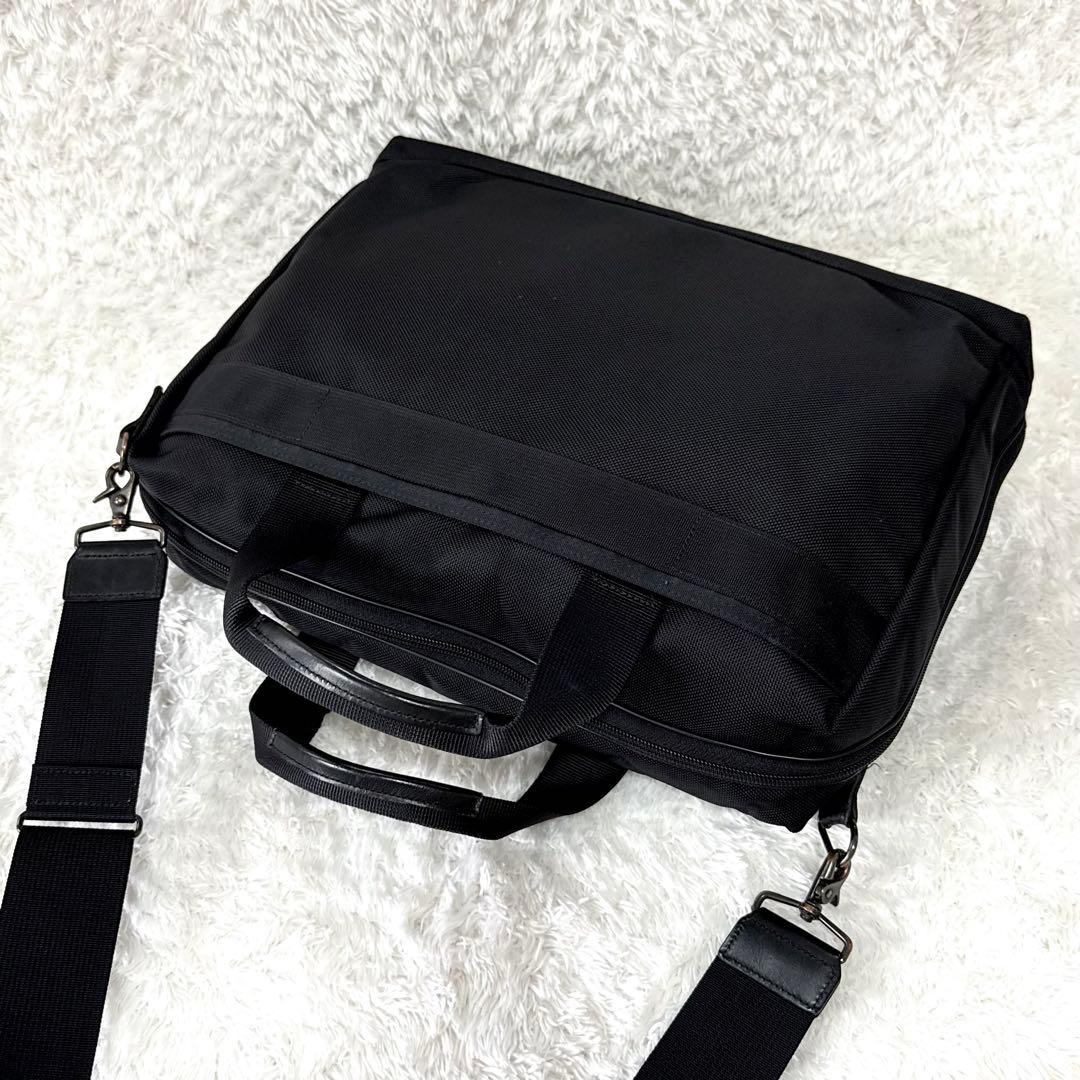 極美品】 ポーター ステージ 2way A4 B4可ブリーフケース 大容量 黒