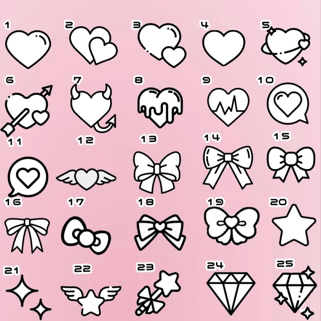 デコパーツ オーダーページ - メルカリ