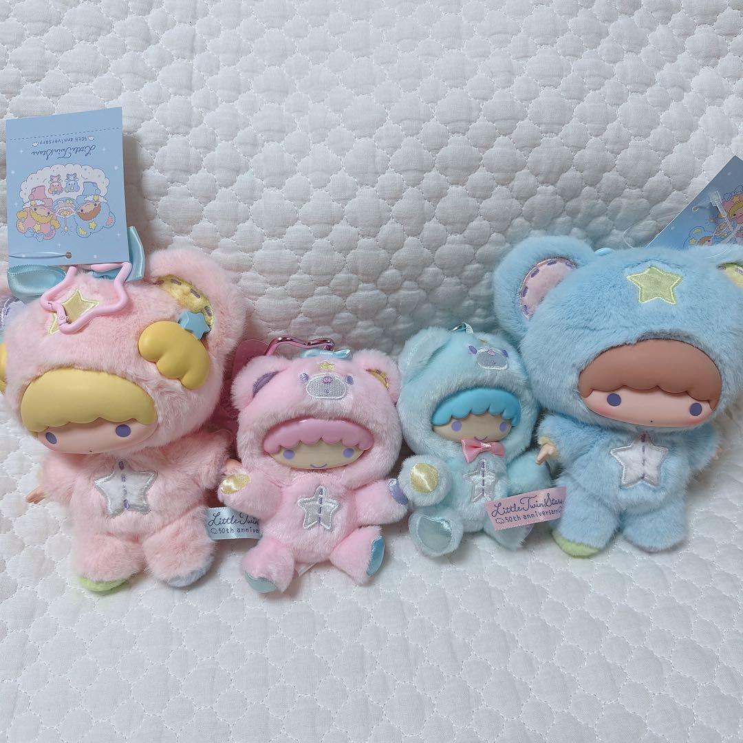 サンリオ❣️激レア キキララ パフポフ 着ぐるみ マスコット 限定