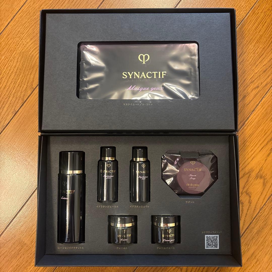 ②【新品未使用】シナクティフ特製サイズセット2025 数量限定】クレ・ド・ポー ボーテ「シナクティフ サボン＆保湿液キット