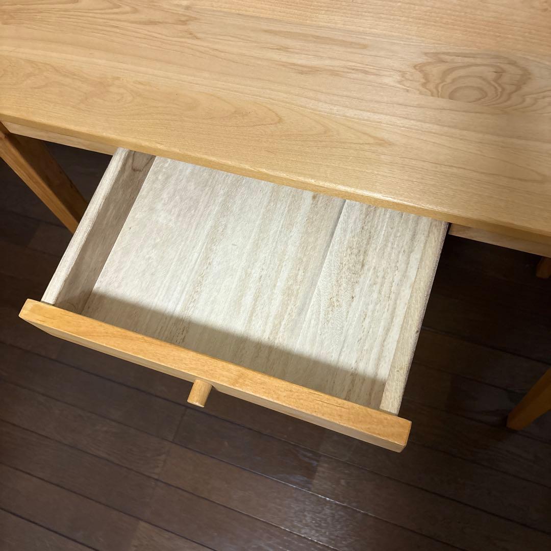 美品】ベルメゾン コンパクトデスク PCデスク 等に アルダー材 - メルカリ