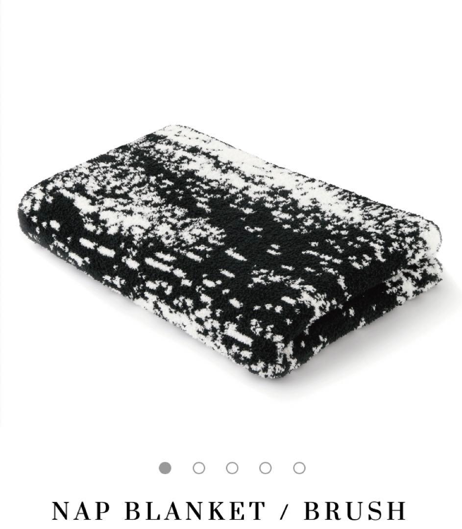 0622-1 NAP BLANKET / BRUSH ナップブランケット/ブラッ NAP BLANKET / BRUSH(110×150cm stone/creme): BLANKET | kashwere