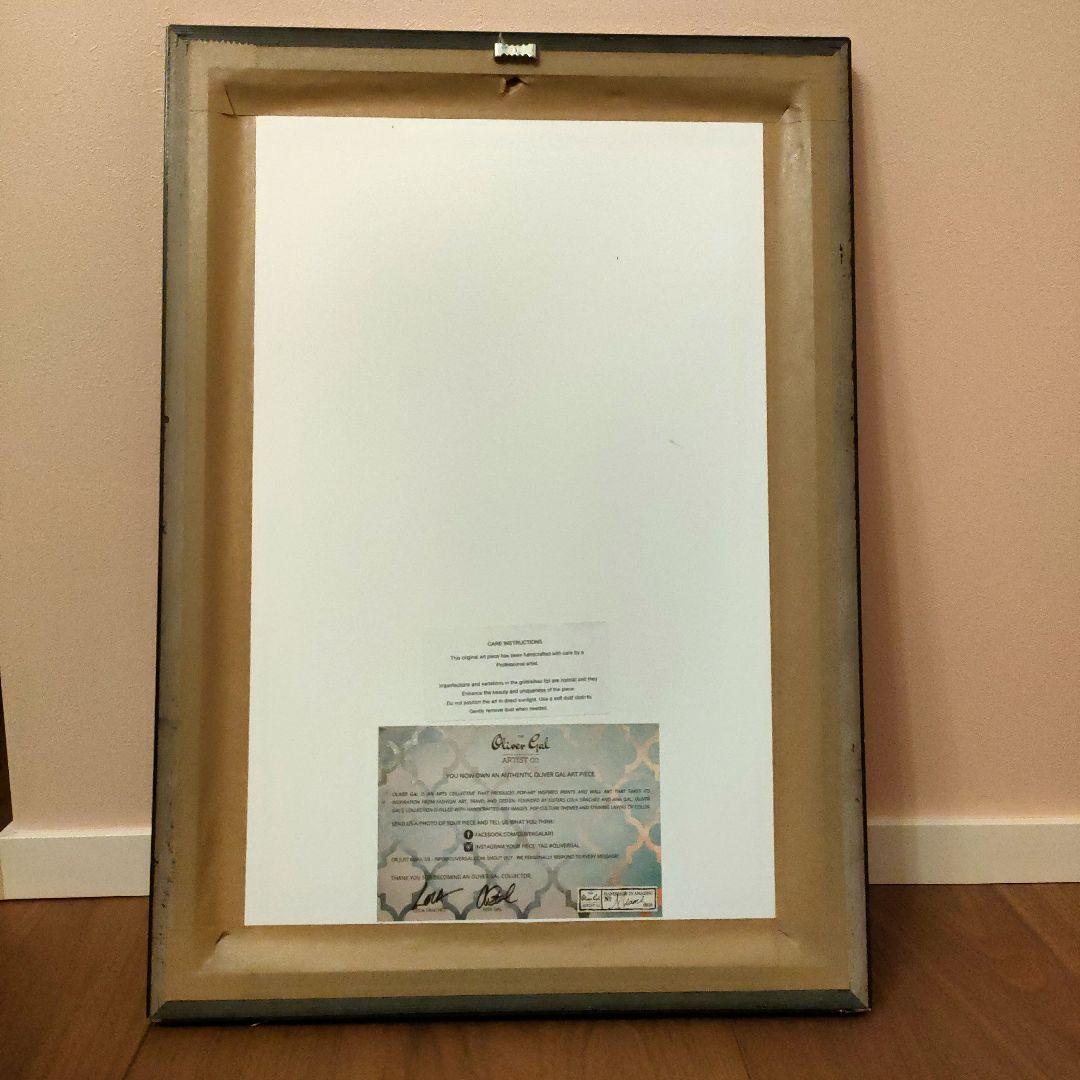 限定品】オリバーガル Chandelier 1996 ブループリント金箔アート