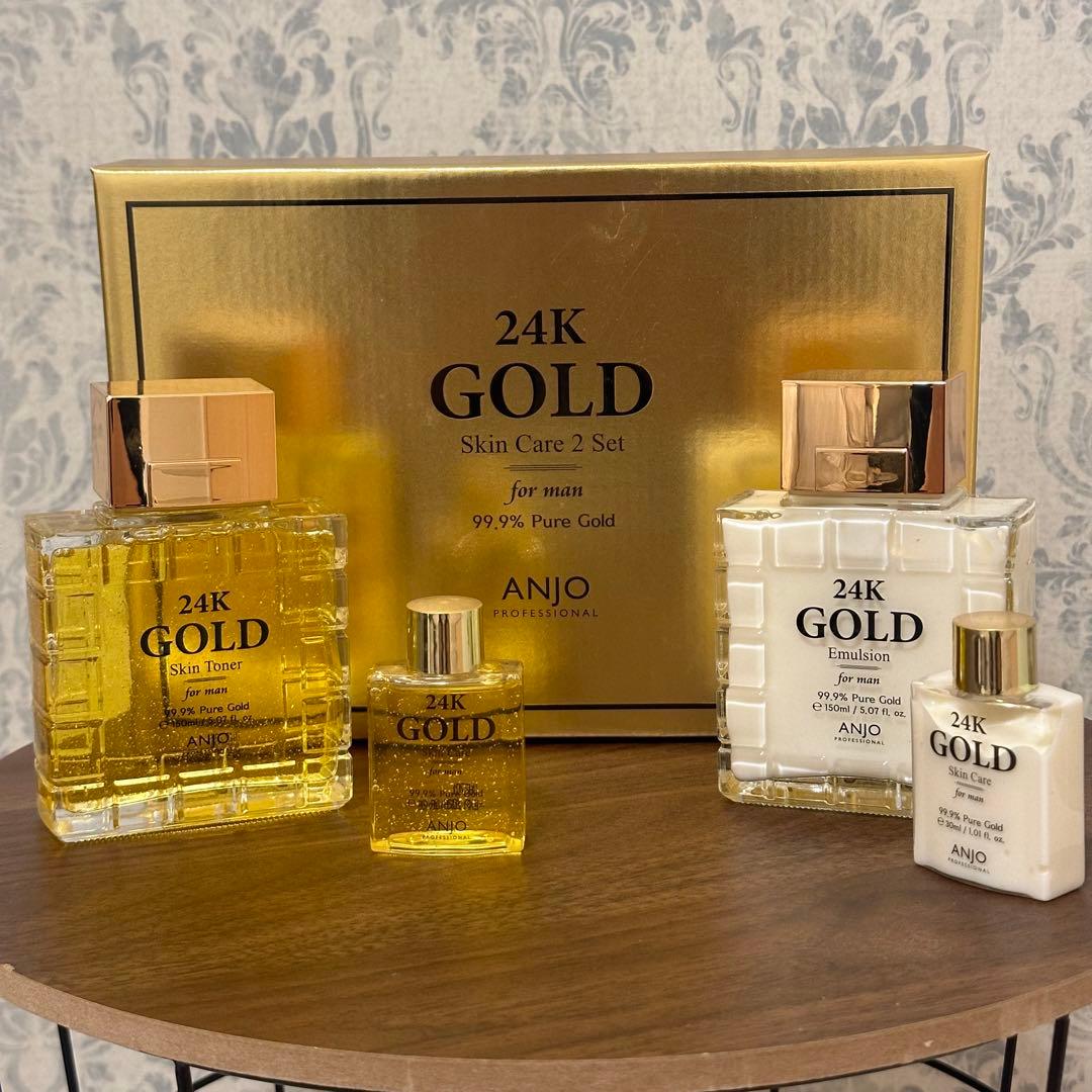 ANJO GOLD スキンケアセット 24K - メルカリ