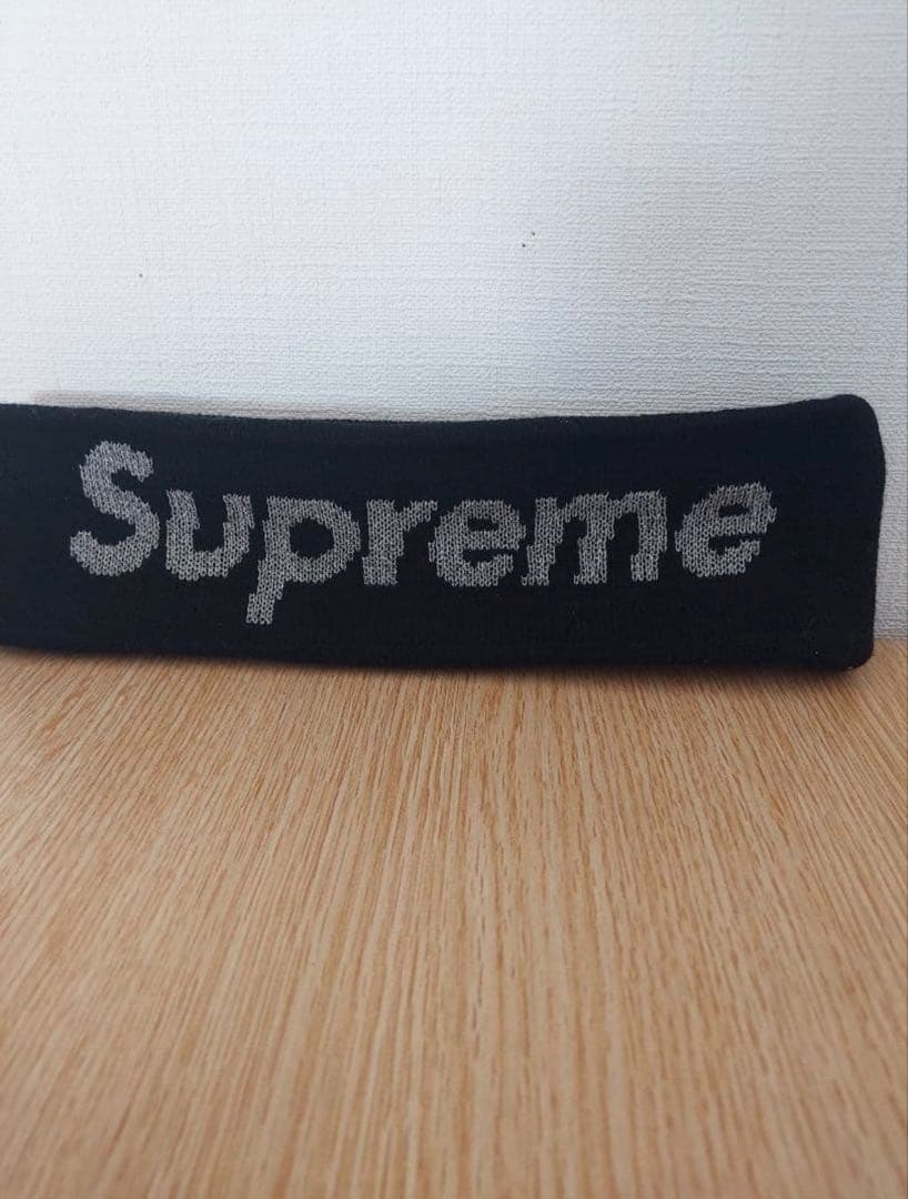 Supreme New Era ブラック ヘアバンド - メルカリ