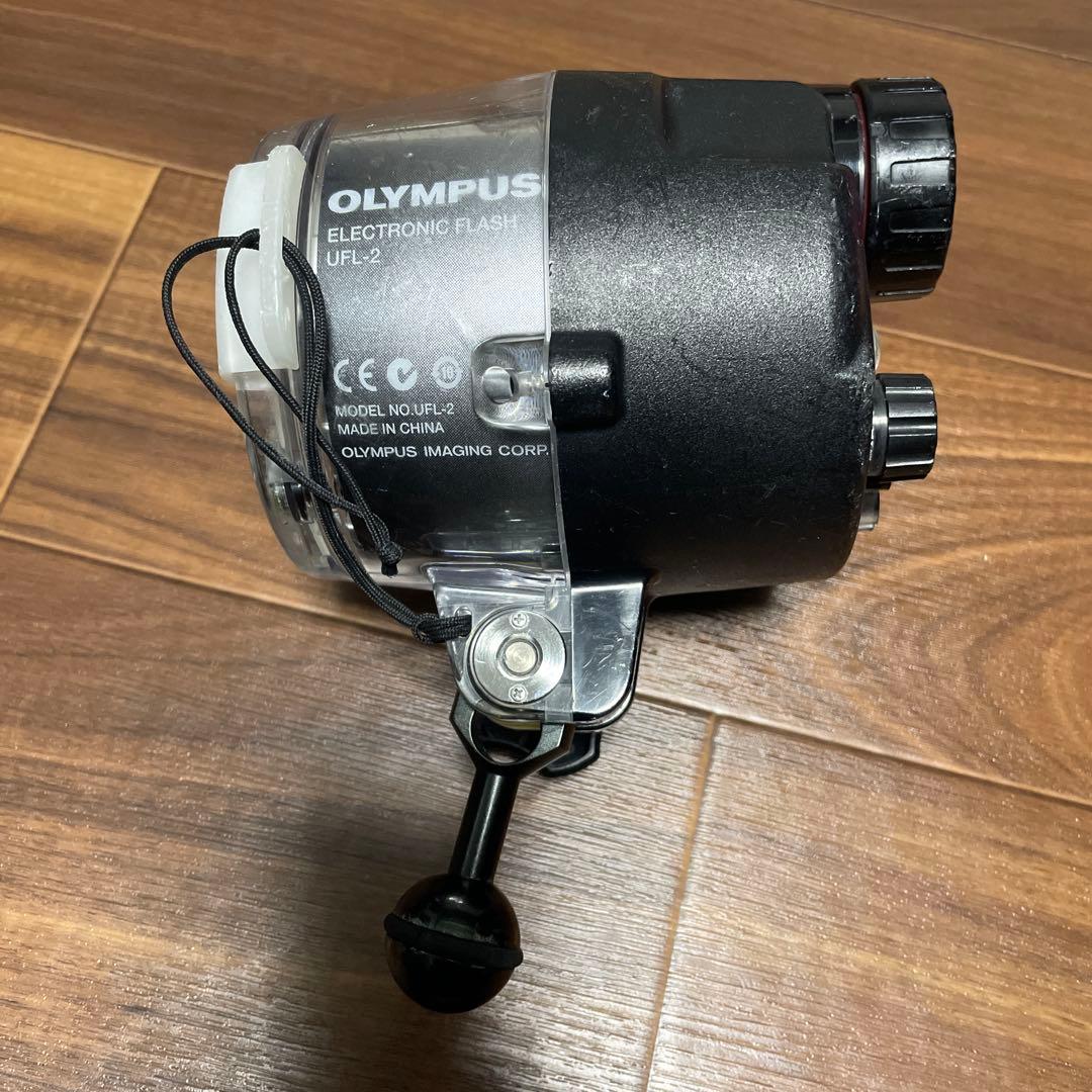 OLYMPUS オリンパス UFL-2 水中用ストロボ 通電発行確認済み - メルカリ