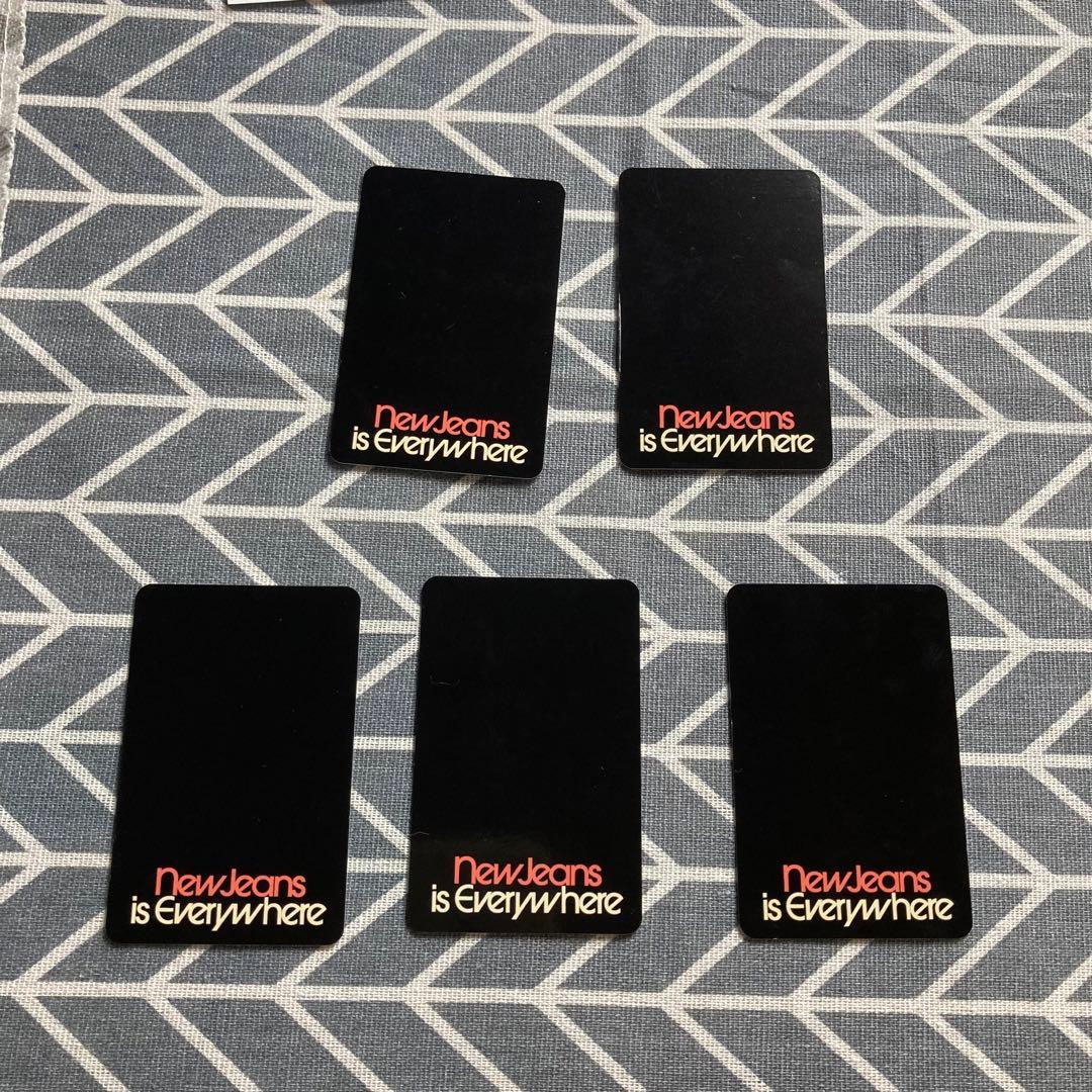 NewJeans 1週目 当選 how sweet 全員5枚 サノク トレカ