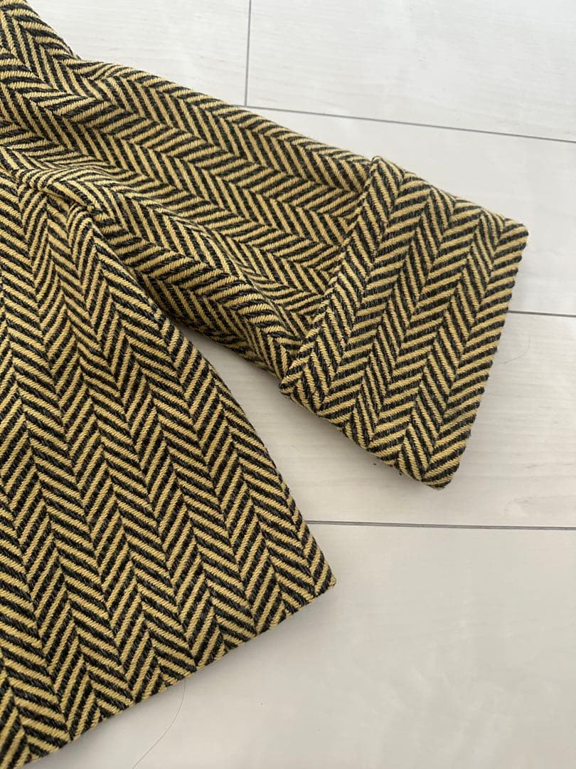 ADORE バックボタン ヘリンボーン ブラウス 38 - メルカリ