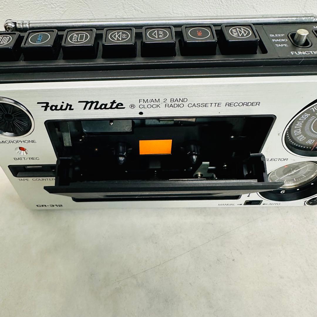 ジャンク 朝日電機 FAIR MATE カセットレコーダー CR-312 - メルカリ