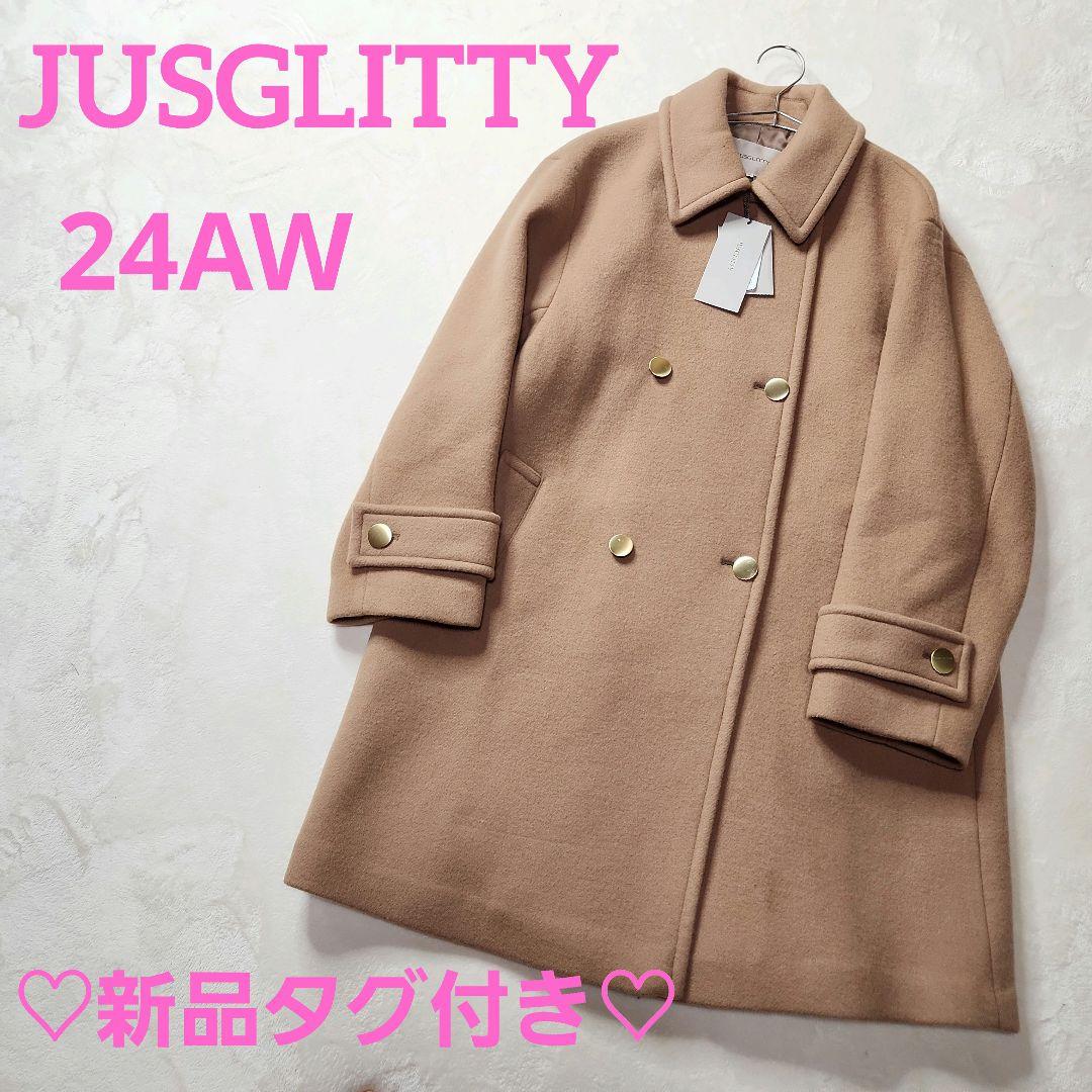 24AW✨新品タグ付き JUSGLITTY スタンダードPコート 近年モデル♡ 2026年最新】JUSGLITTY スタンダードpコートの人気アイテム - メルカリ