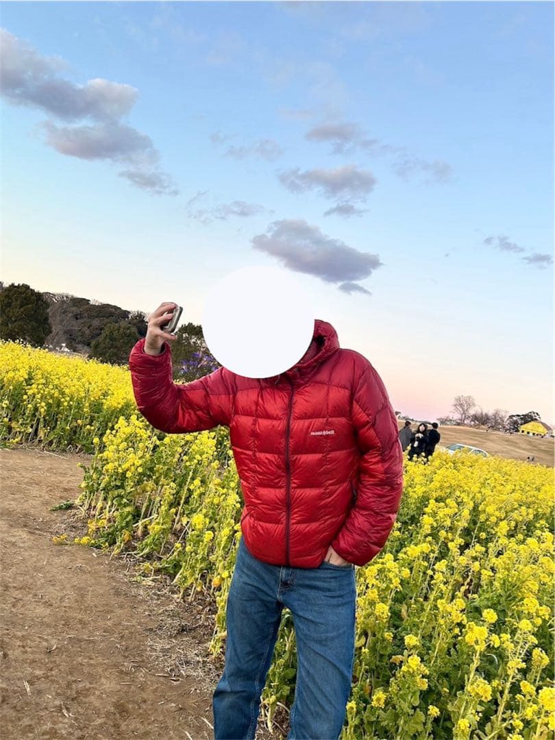 mont-bell モンベル スペリオダウンパーカ レッドXL - メルカリ