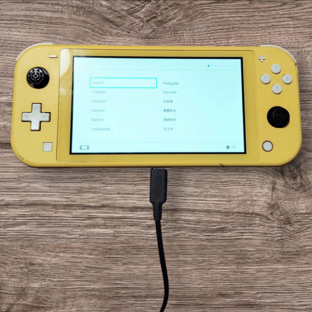 【ジャンク品】Nintendo Switch Lite イエロー 充電器付き 新品任天堂 Nintendo Switch Lite イエロー 4902370542936 ライト 本体