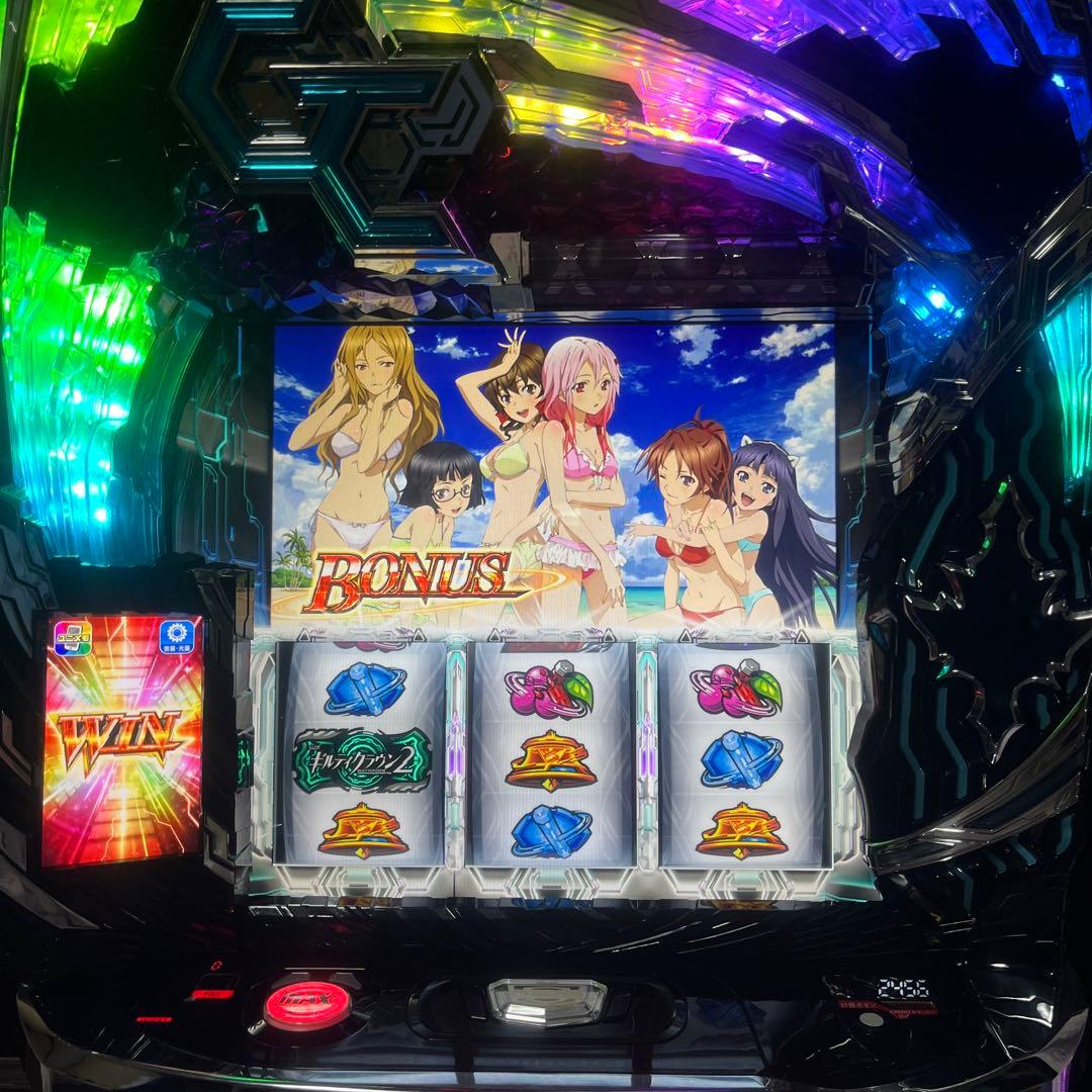 パチスロ実機 ギルティクラウン2 不要機 付 家庭用電源 動作良好 楽天市場】【本州送料無料】 スマスロ ギルティクラウン2 【スマスロ