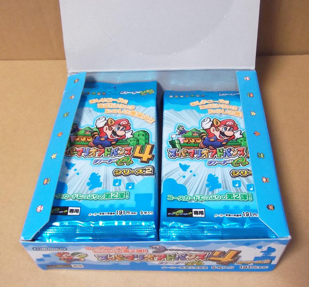 スーパーマリオアドバンス4 カードe+ シリーズ2弾 マリオ 1BOX - メルカリ