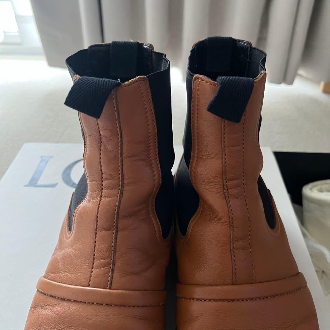 LOEWE】ロエベ◎サイドゴアブーツ38 - メルカリ