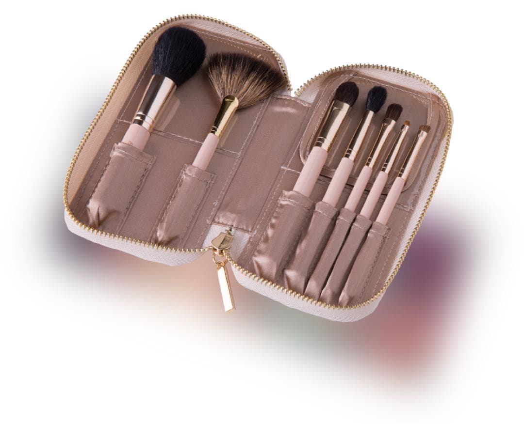 Enamor(エナモル) メイクブラシセット 8本 楽天市場】YouTuber かじえり コラボ 熊野筆 Enamor 『エナモル メイク