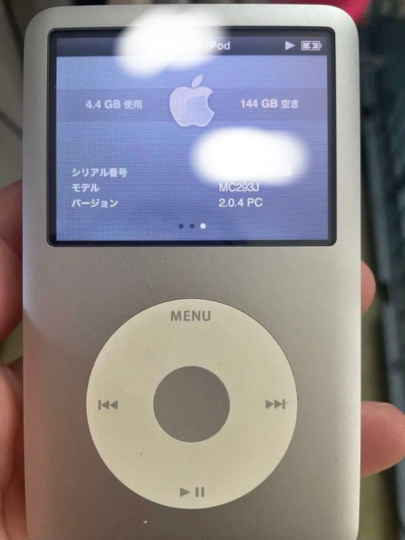 美品！！iPod Classic シルバー 160GB - メルカリ