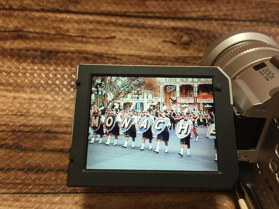 撮影再生ダビングOK 美品　Victor　GR-DV3000　付属品有　大画面