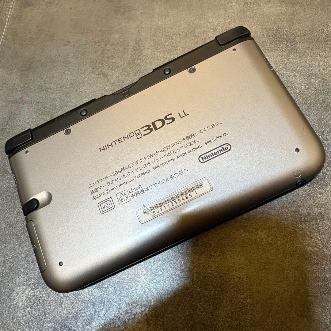Nintendo 3DS LL ジャンク品 シルバー ブラック 本体 - メルカリ