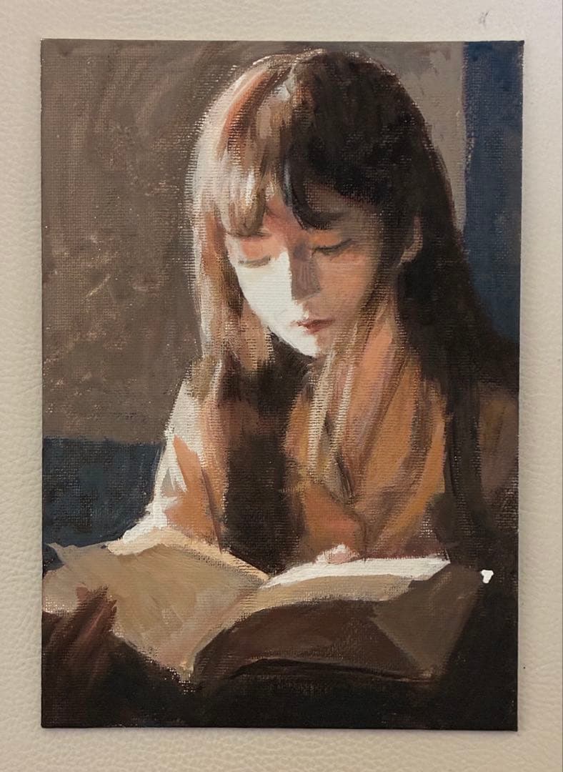 アクリル画　人物　1189 アクリル画 人物 1189 P1324940981