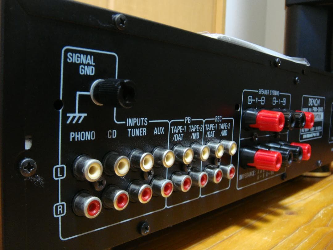 整備済 程度良 DENON デノン プリメイン PMA-390Ⅱリモコン取説付