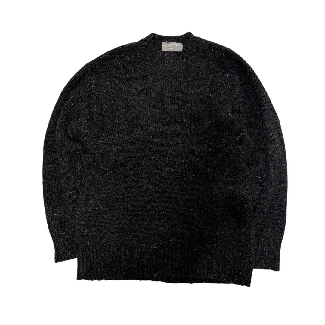 90s COMME des GARCONS HOMME ネップニット　グレー 90s COMMEdesGARÇONS HOMME クルーネックニット グレー - メルカリ