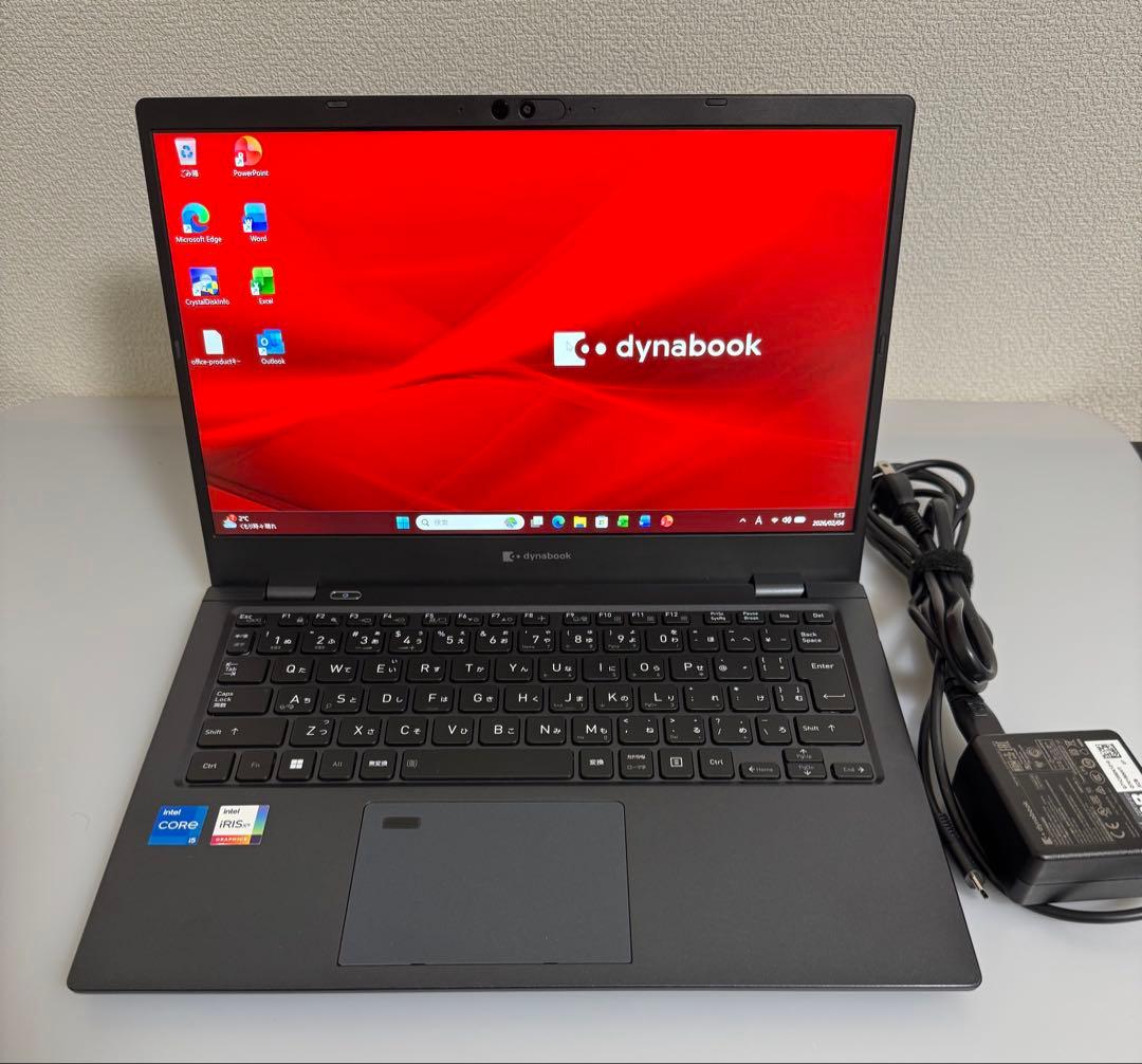 累積1518h 東芝 G83/HU 16GB 256GB Office 顔/指紋 訳あり タッチパネル Wi-Fi6 13.3型 フルHD dynabook G83/HS Core i5