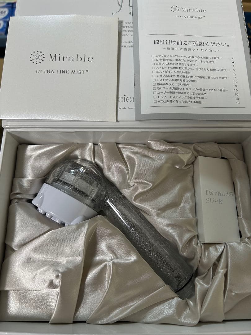 ミラブルプラス ウルトラファインミスト サイエンス シャワーヘッド ミラブル ミラブルplus シャワーヘッド ウルトラファインミスト Science