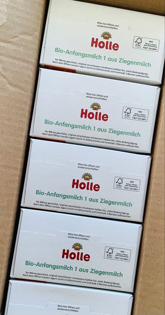 宅急便】Holle(ホレ)Bio やぎの粉ミルクStep1(生後0日〜) 2箱 - メルカリ