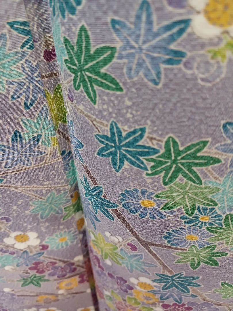 小紋］中古美品 加賀友禅 K-146 - メルカリ