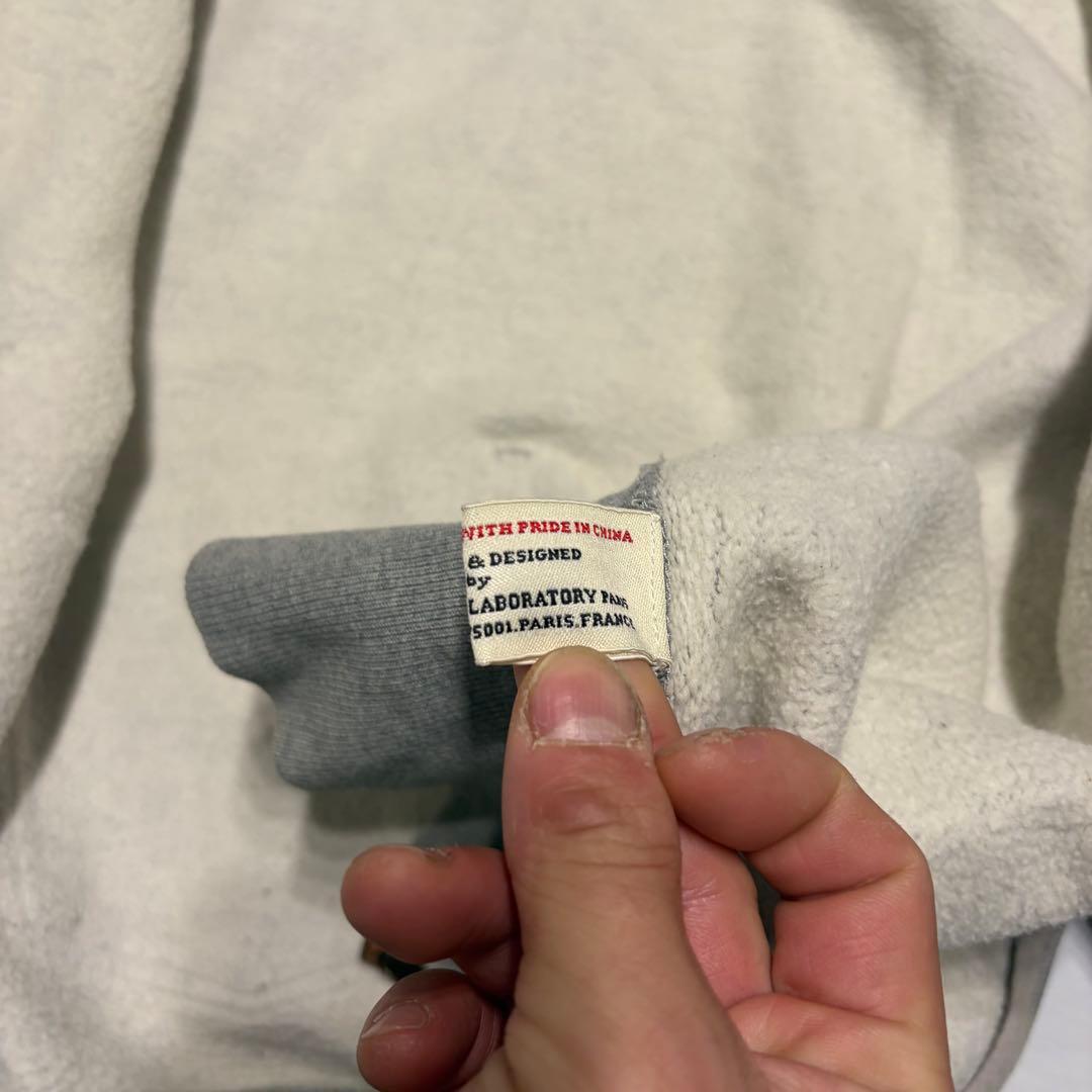 EVISU ジップアップスウェット ロゴプリント カモメ 希少デザイン Y2K