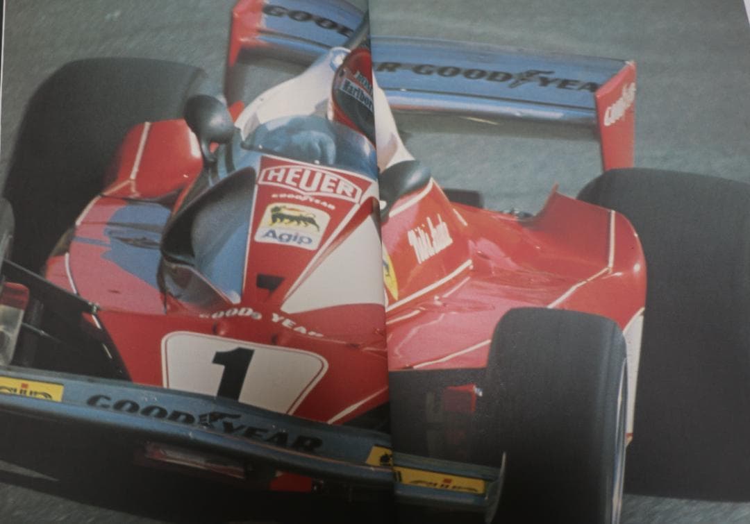 貴重ニキ・ラウダ写真集　Sexy Road 横浜タイヤ発行・非売品１９８２年出版