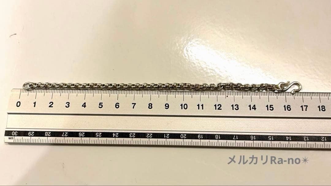 カレンシルバー チェーン ブレスレット ※B102-2