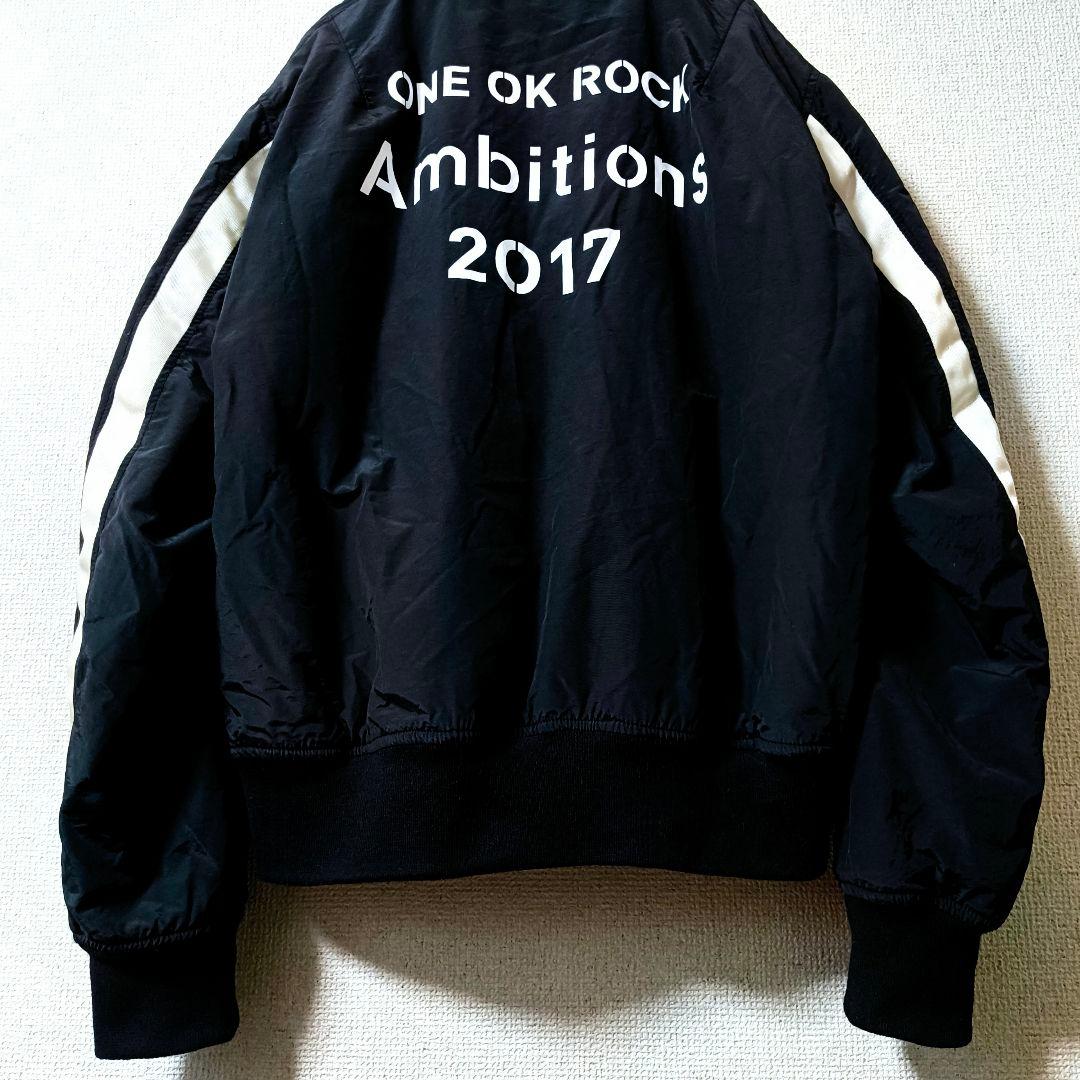 ONE OK ROCK ワンオクロック MA-1 ブルゾン Mサイズ - メルカリ