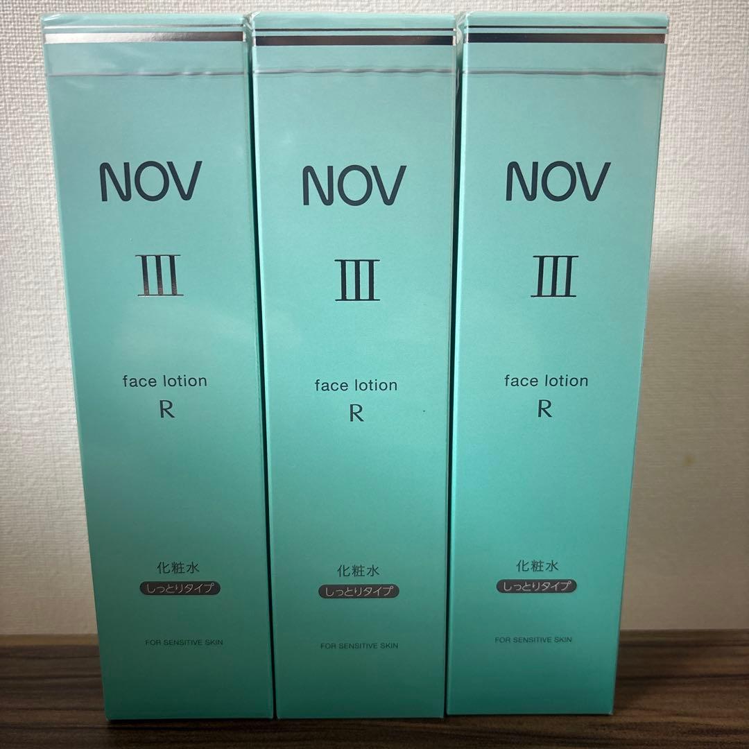 nov ノブii フェイスローション 3本セット ノブⅢフェイスローションR
