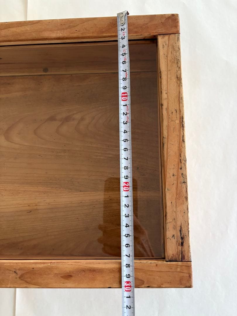 木製ガラス蓋付きボックス アンティーク 表参道のpejite青山で購入