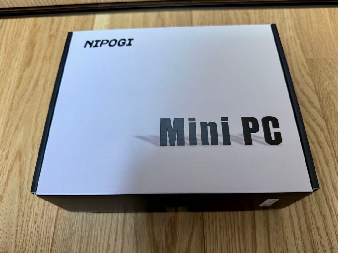 NiPoGi Mini PC AK1Plus N97/8GB/256GB 美品 NIPOGI mini pc Ryzen 4300U 動作より安定 4C/4T 最大3.5GHz Win11 Pro